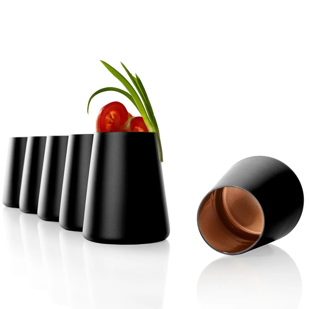 Power Bicchiere - Nero/Bronzo - 38 cl - Set 6 PZ - Stolzle